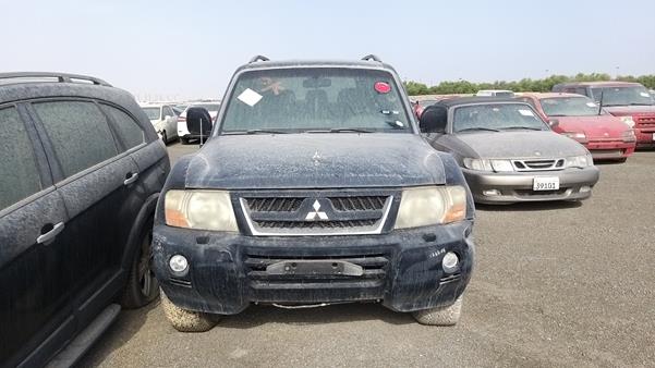 mitsubishi pajero 2005 jmylyv77w5j701789