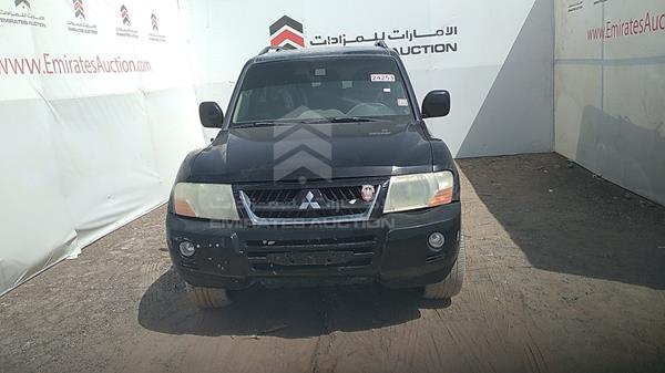 mitsubishi pajero 2006 jmylyv77w6j710331