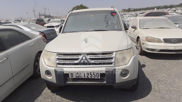 mitsubishi pajero 2009 jmylyv97w9j702754