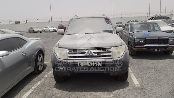 mitsubishi pajero 2009 jmylyv97w9j702831