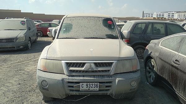 mitsubishi pajero 2003 jmymrv63w3j702641