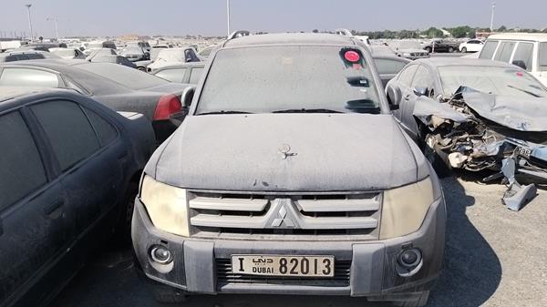 mitsubishi pajero 2008 jmymrv83w8j703625