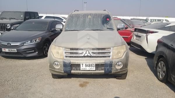 mitsubishi pajero 2010 jmymrv85waj709211