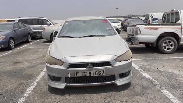 mitsubishi lancer 2008 jmystcy4a8u716450