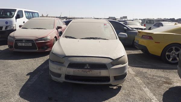 mitsubishi lancer 2009 jmystcy4a9u716515