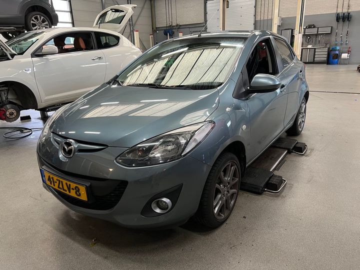 mazda 2 2013 jmzdea4j210466752