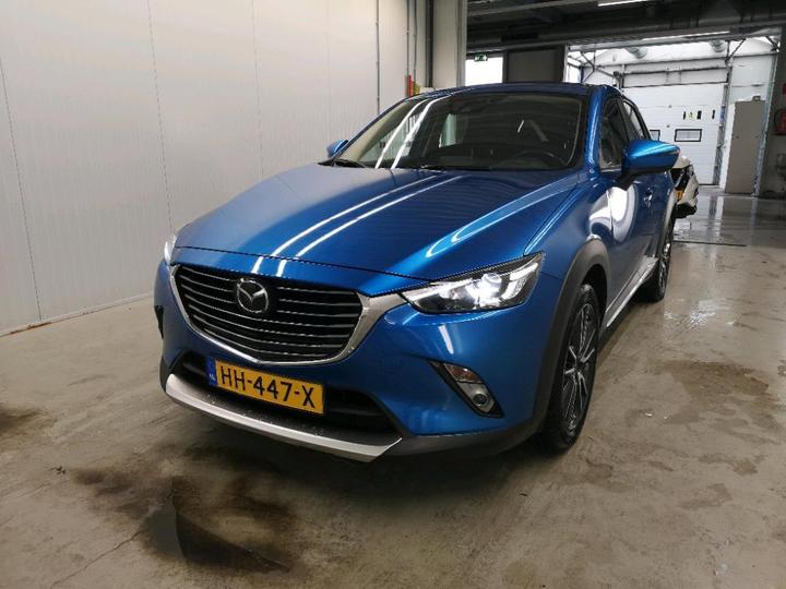 mazda cx-3 2015 jmzdk6w7610123399