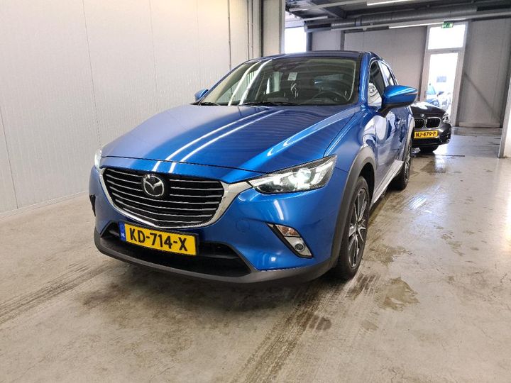 mazda cx-3 2016 jmzdk6w7a10166619