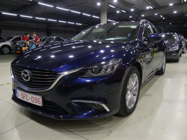 mazda 6 wagon 2017 jmzgl691691513125