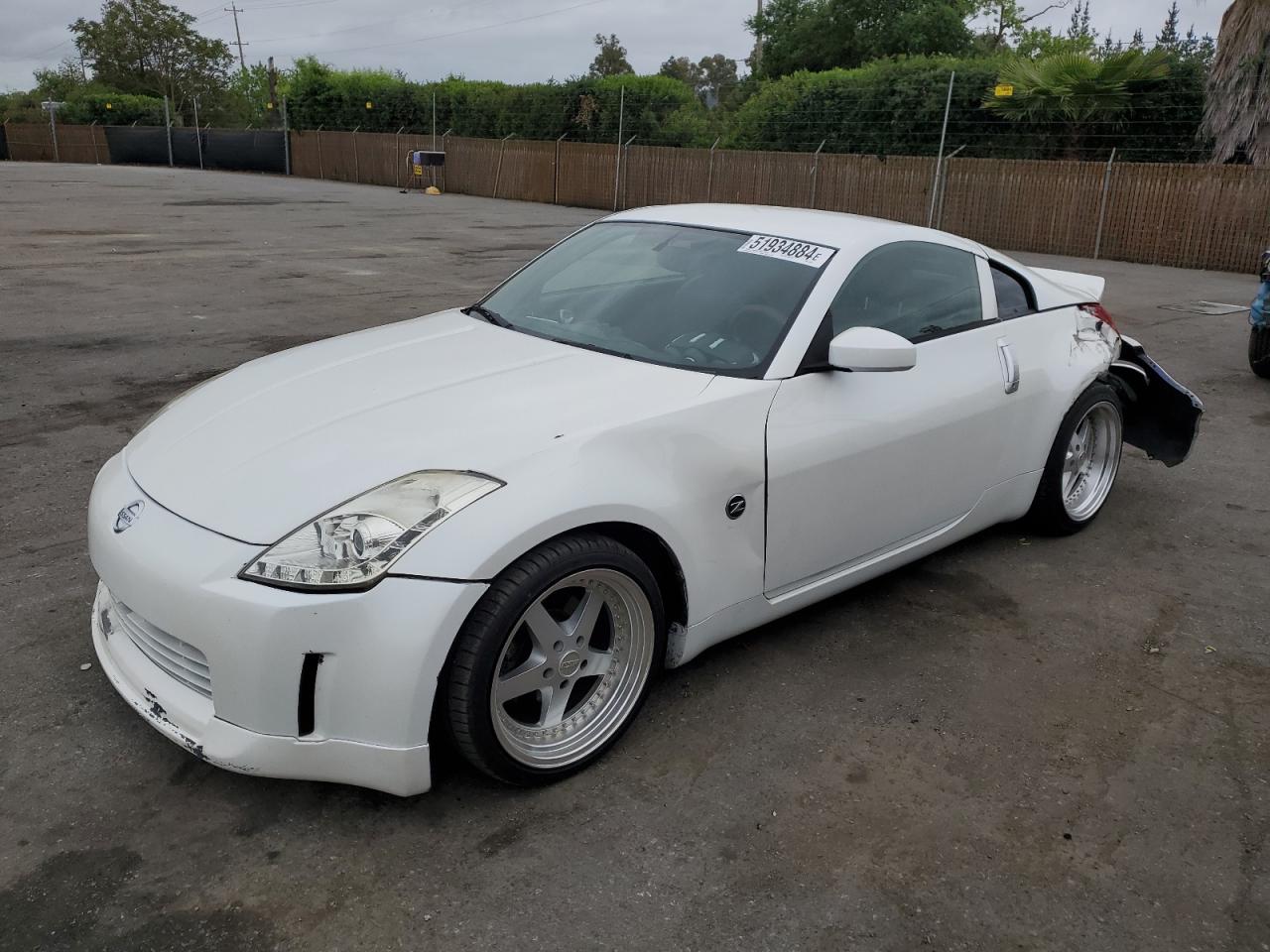 nissan 350z 2003 jn1az34d03t112554