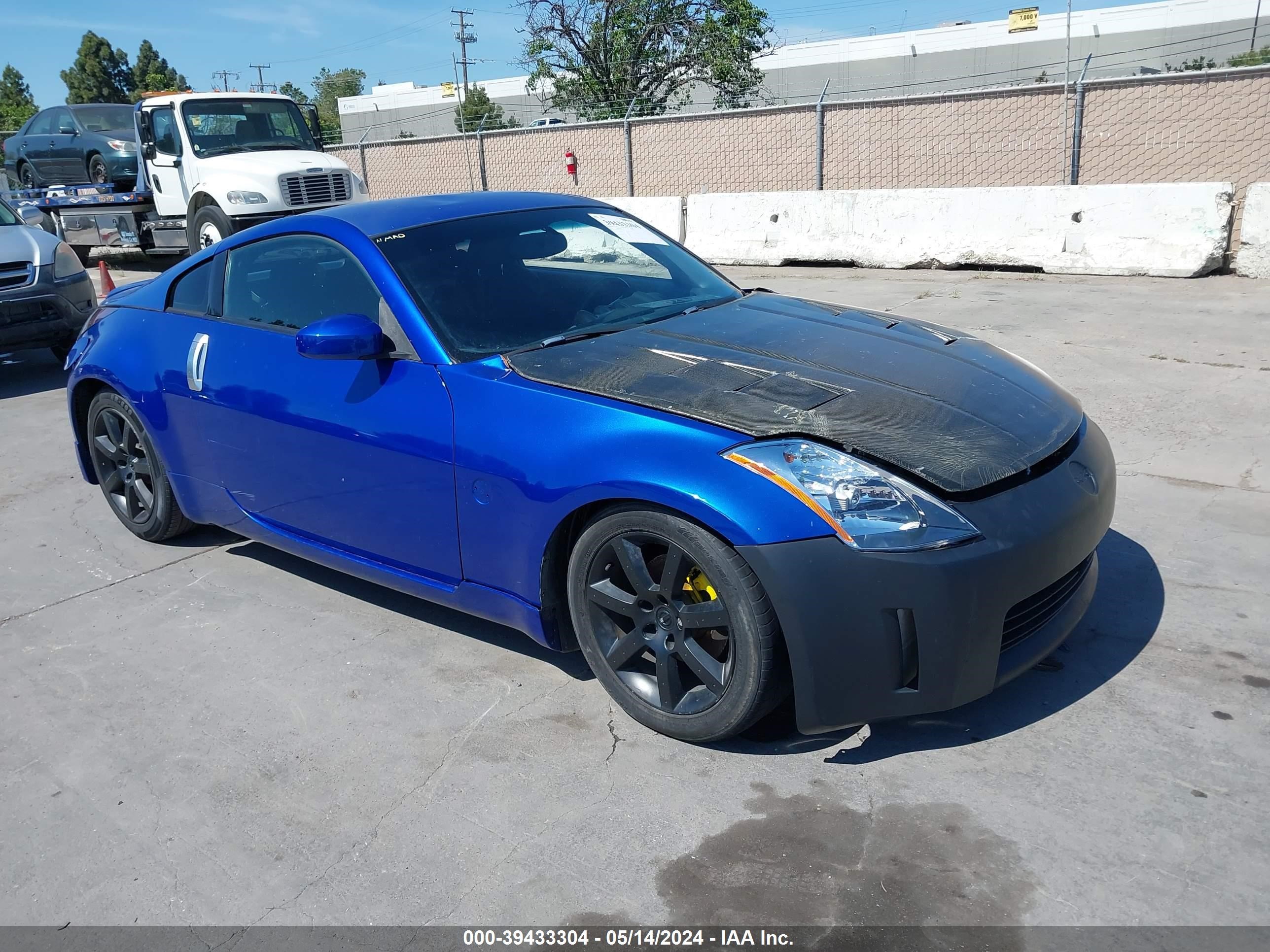 nissan 350z 2004 jn1az34d54m102226