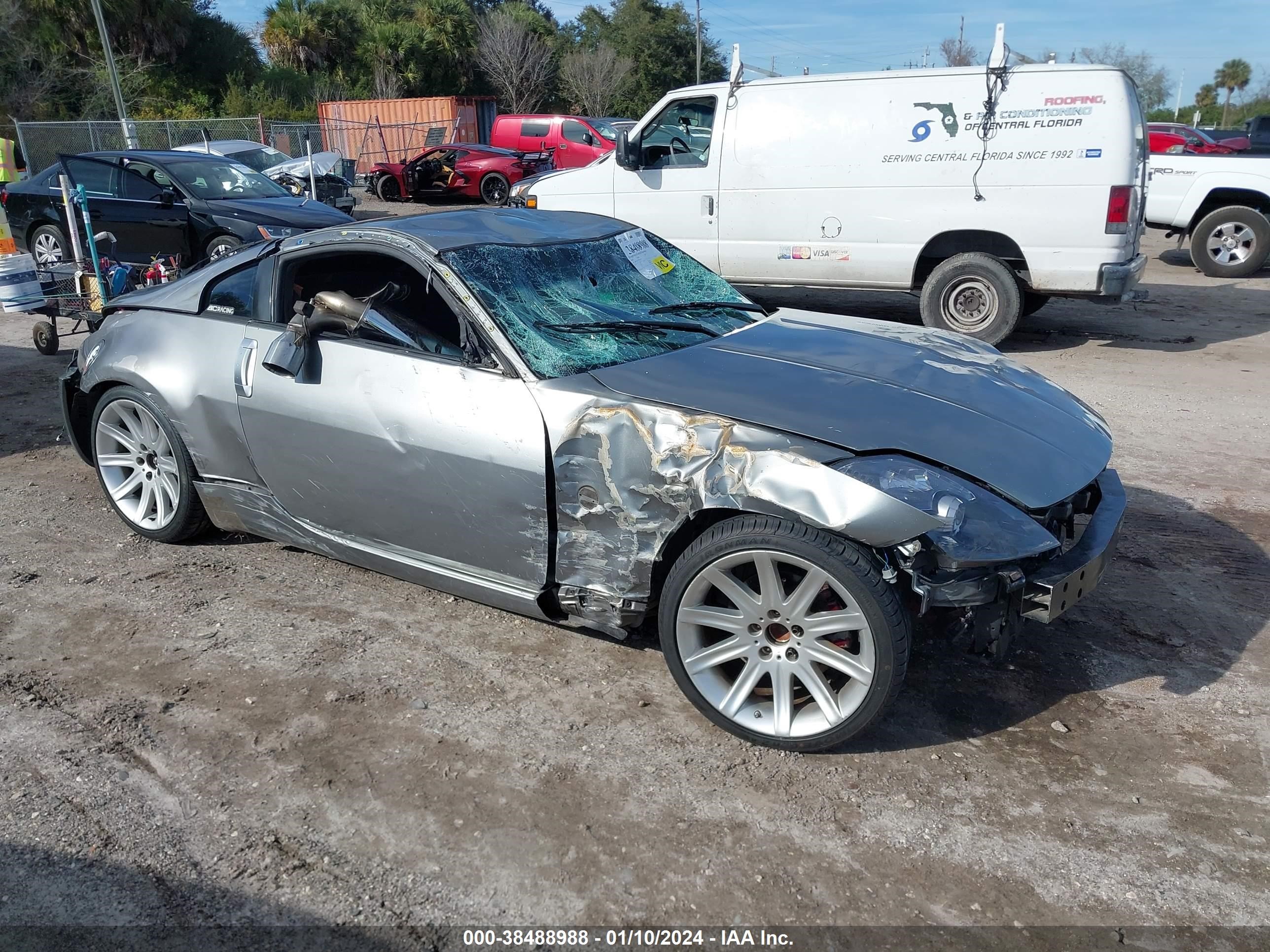 nissan 350z 2005 jn1az34d65m602042