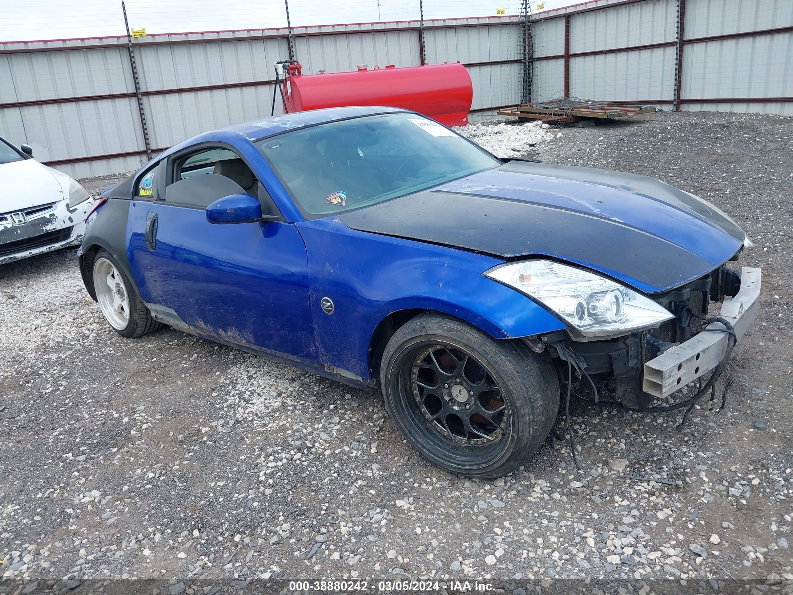 nissan 350z 2004 jn1az34d74t165513