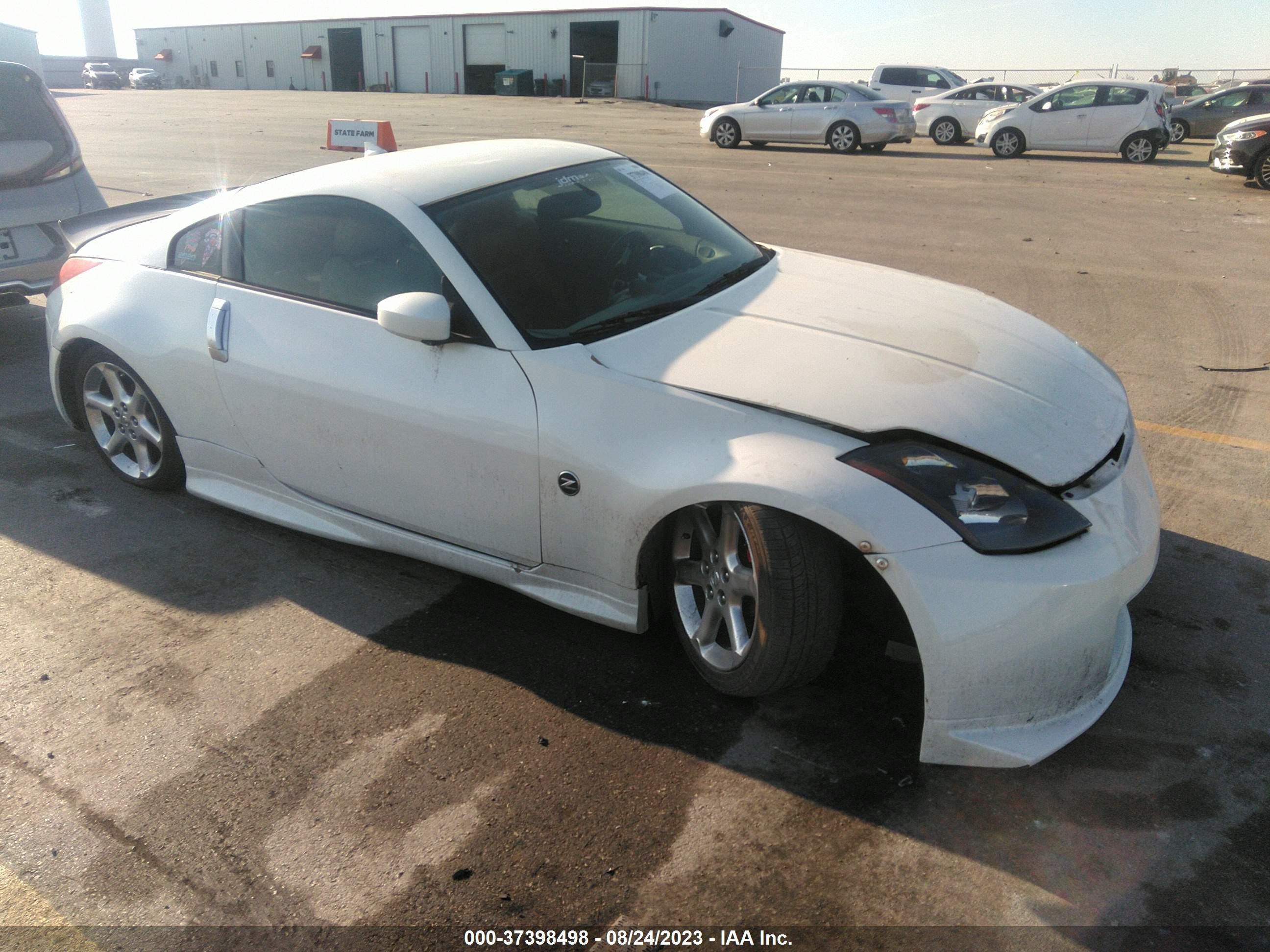 nissan 350z 2003 jn1az34e13t004467