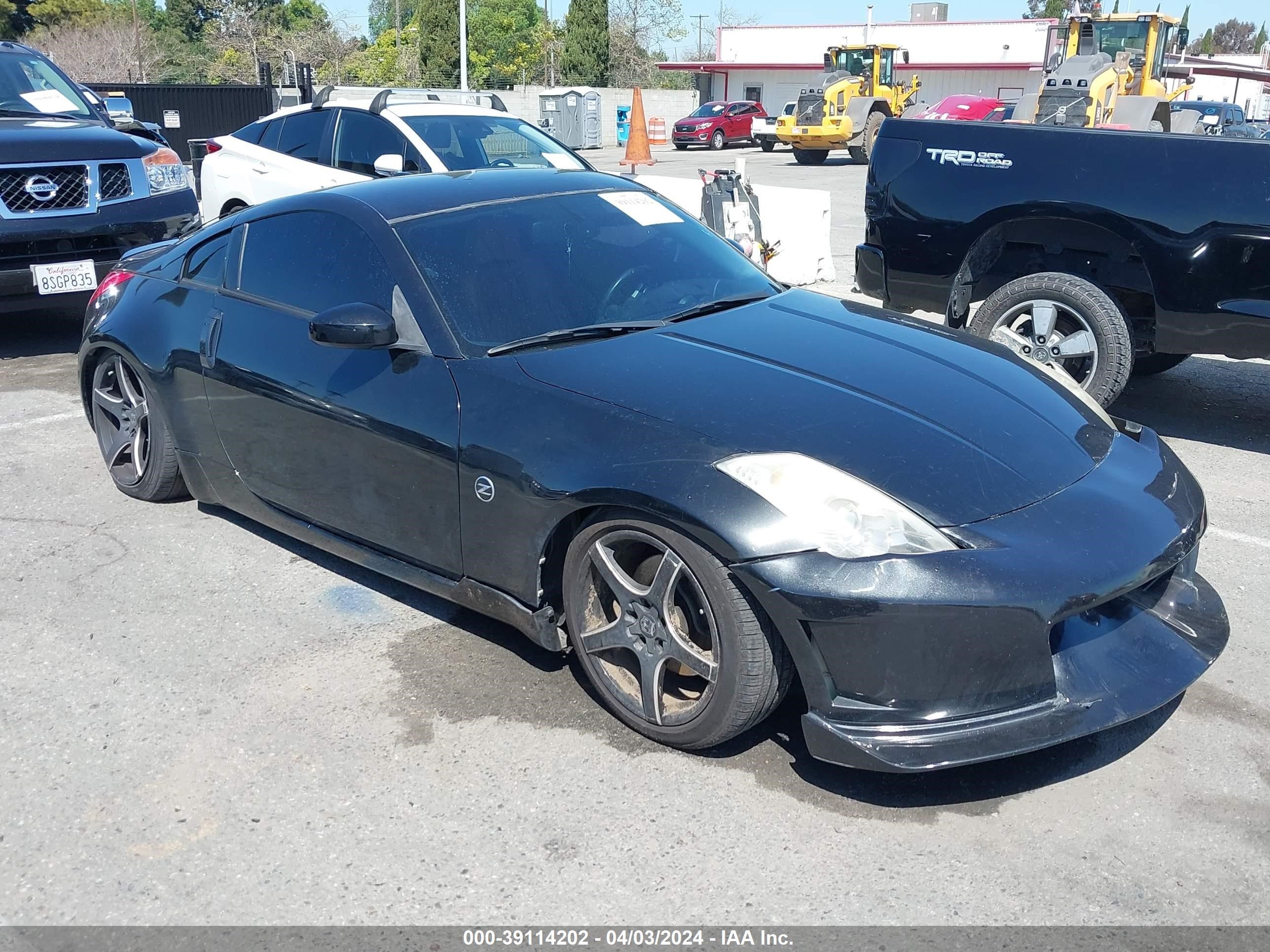 nissan 350z 2006 jn1az34e36m354990