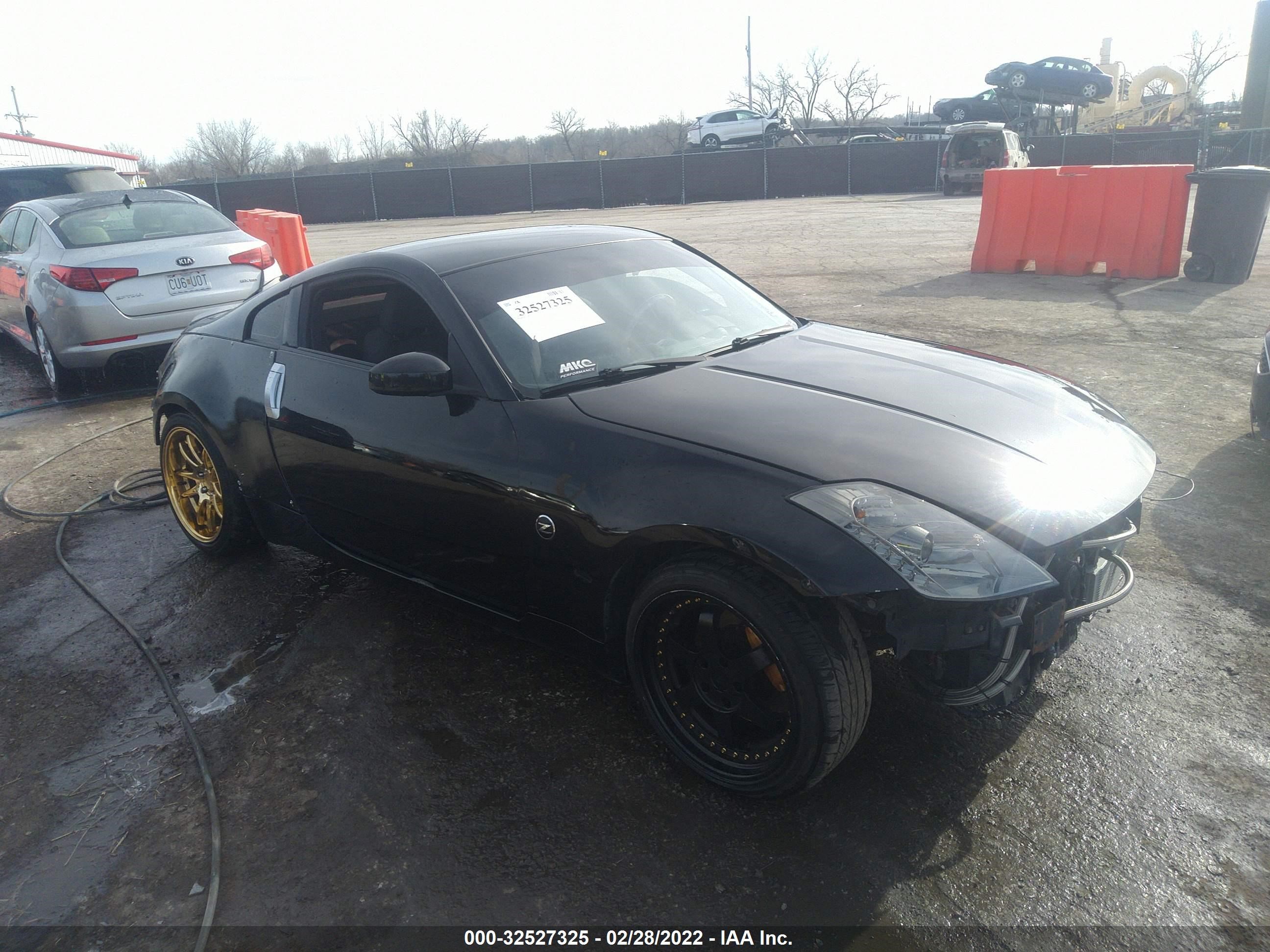 nissan 350z 2003 jn1az34e43t003779