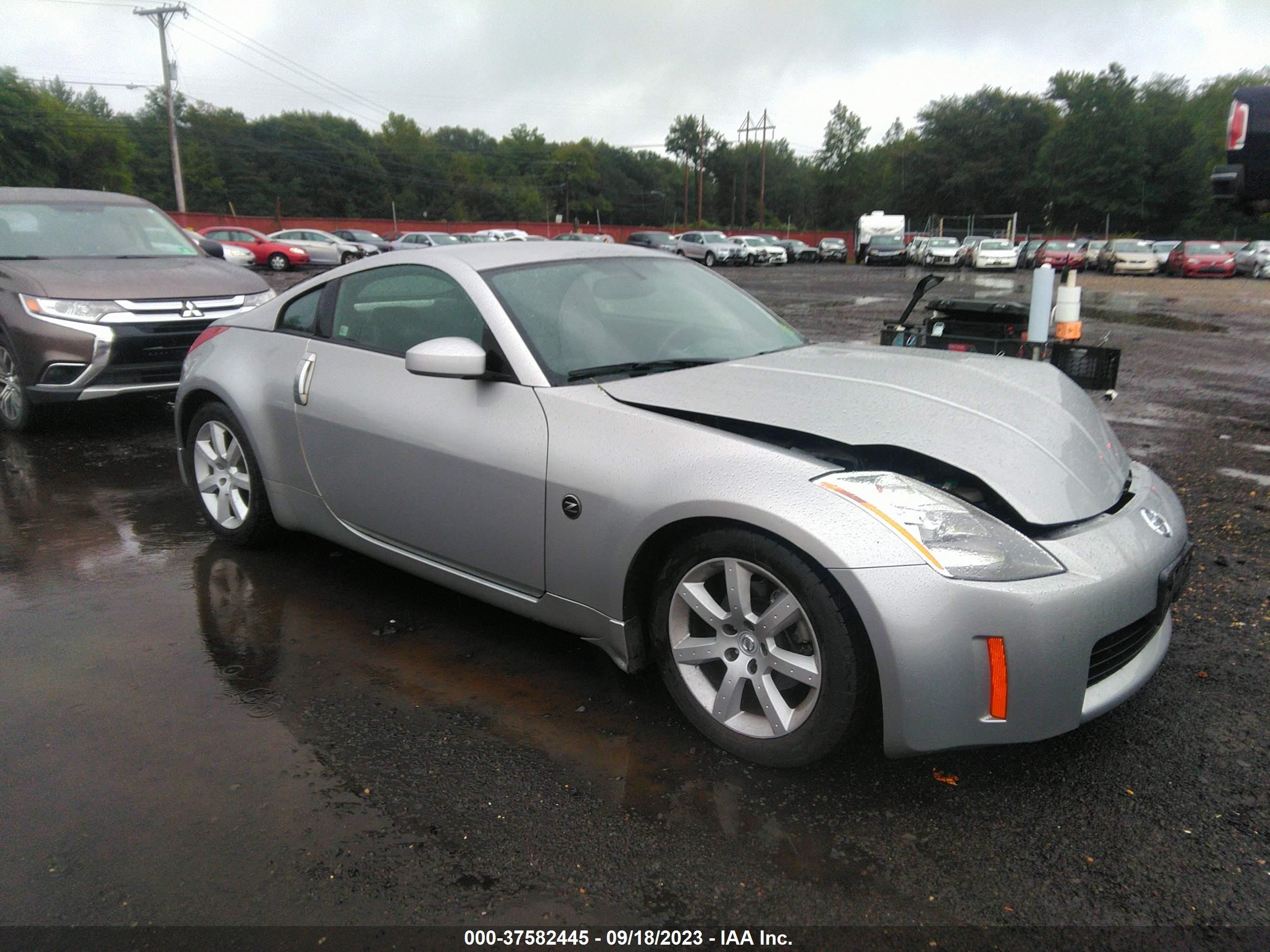 nissan 350z 2004 jn1az34e54t052930