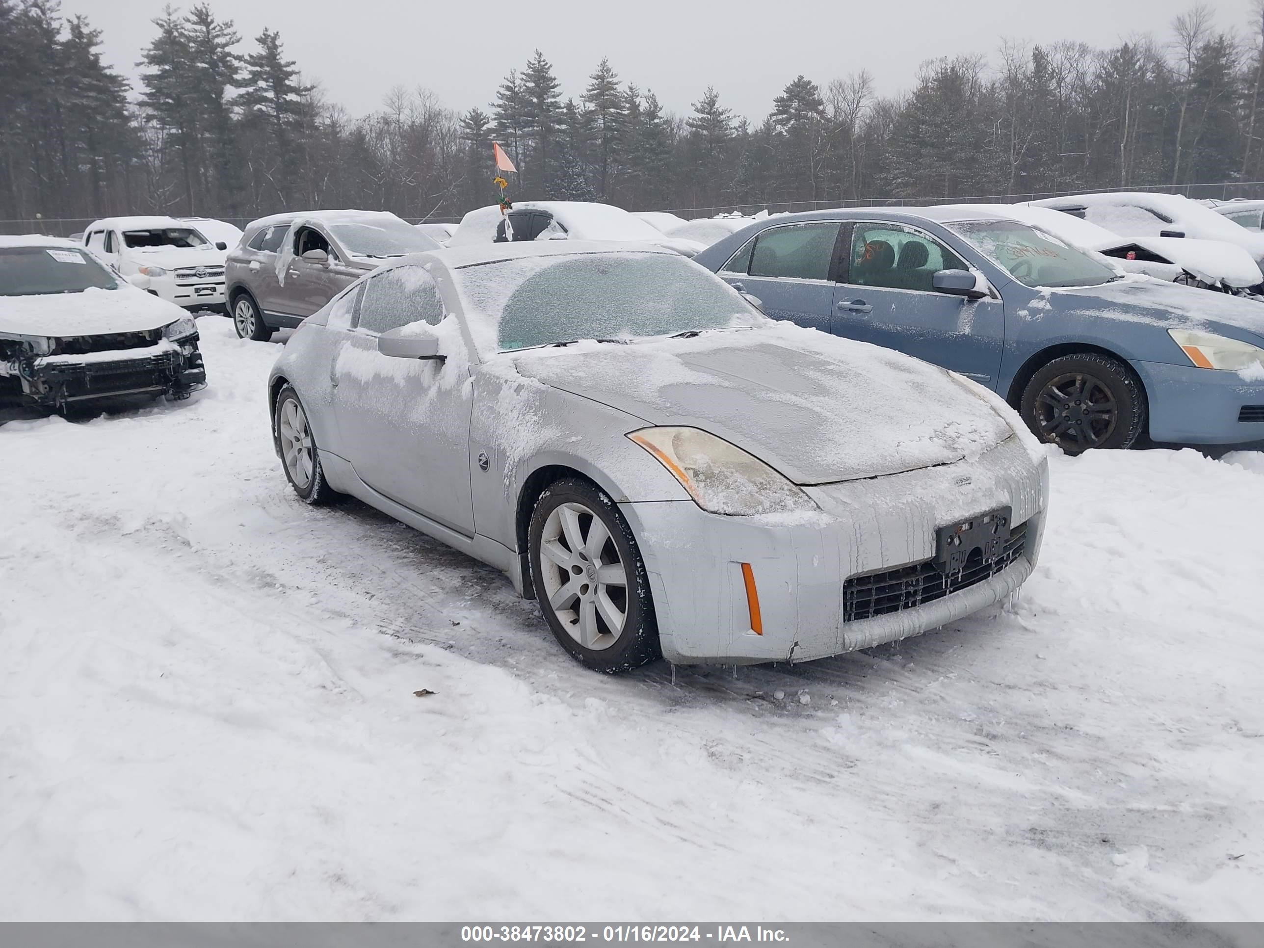 nissan 350z 2003 jn1az34e83t020262