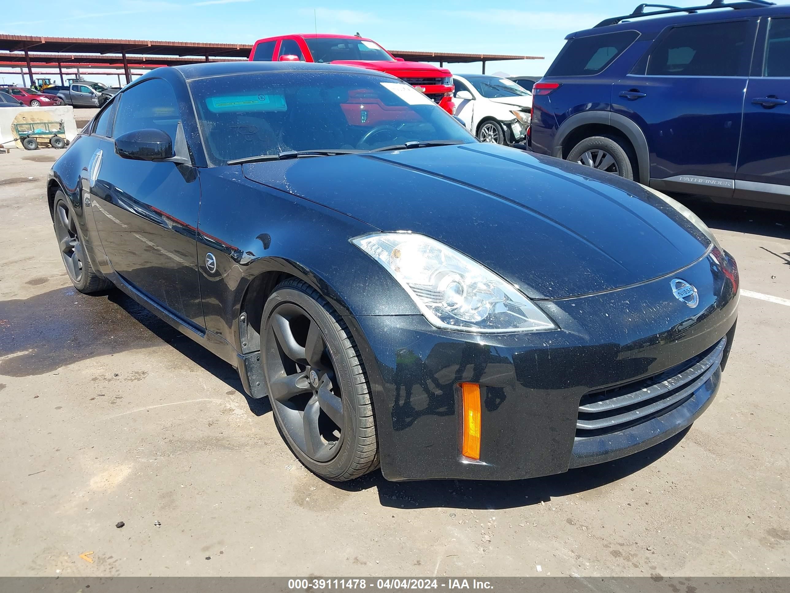 nissan 350z 2006 jn1az34e86m355178