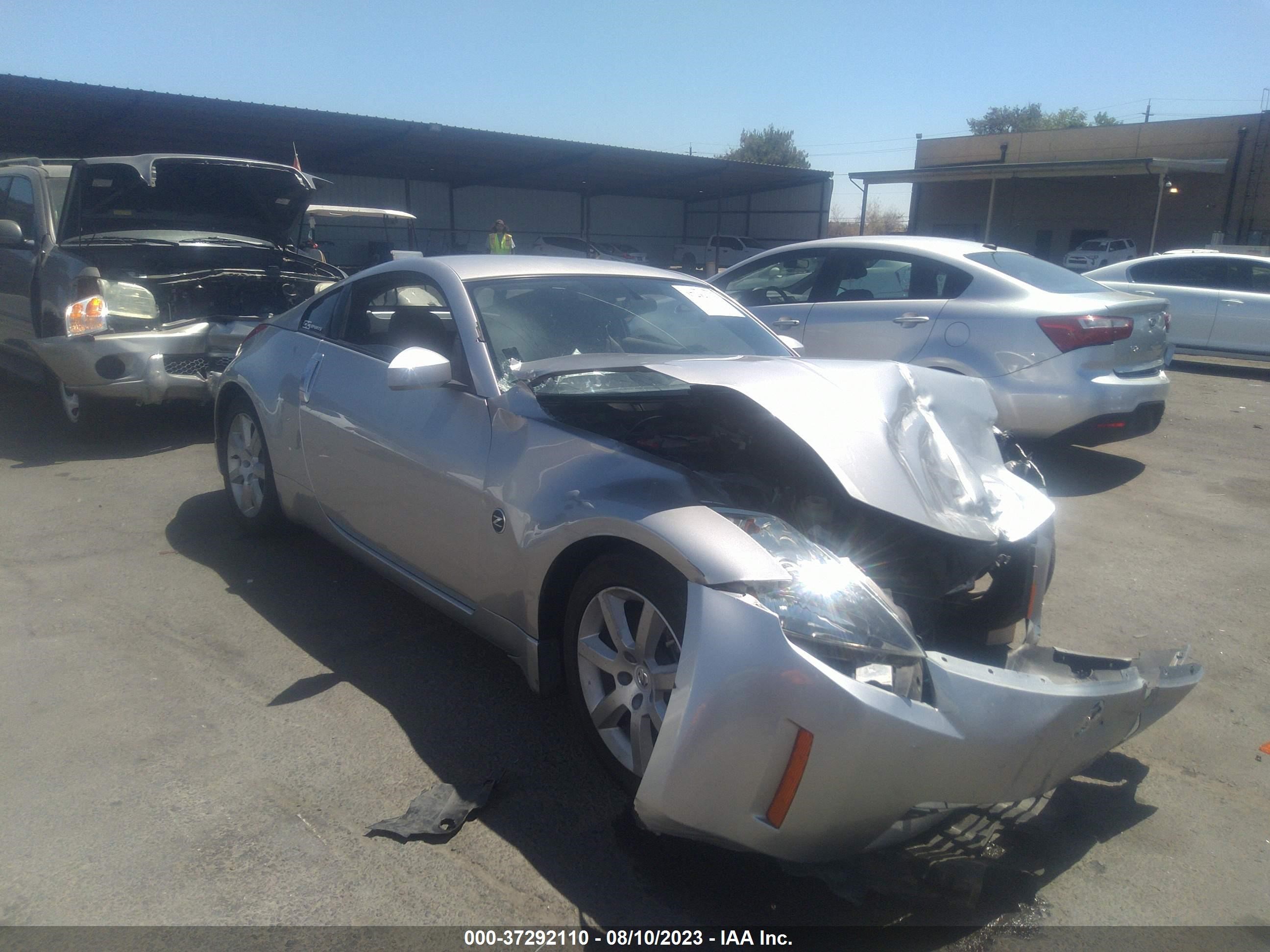 nissan 350z 2003 jn1az34ex3t016830