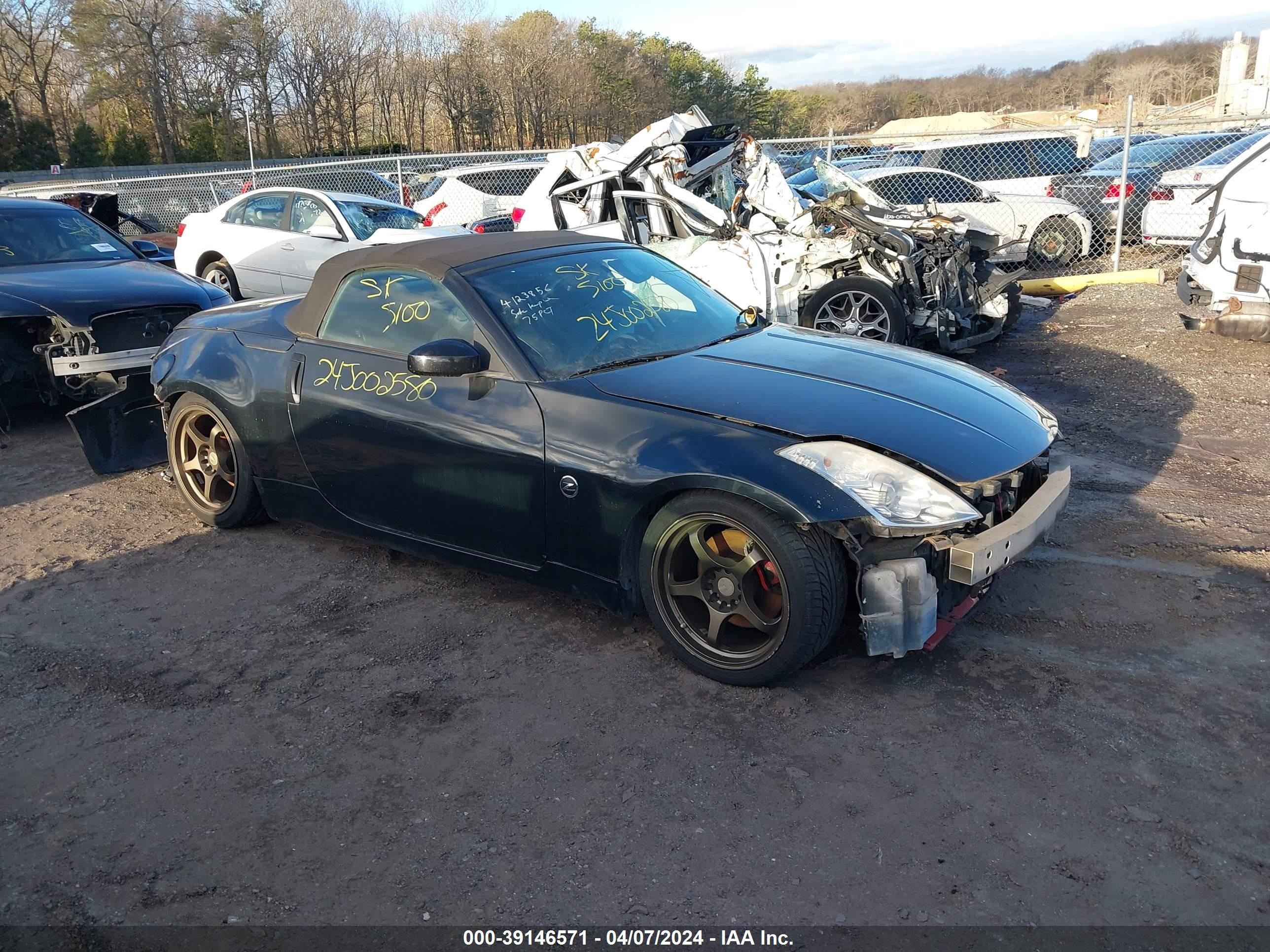 nissan 350z 2006 jn1az36a16m480548