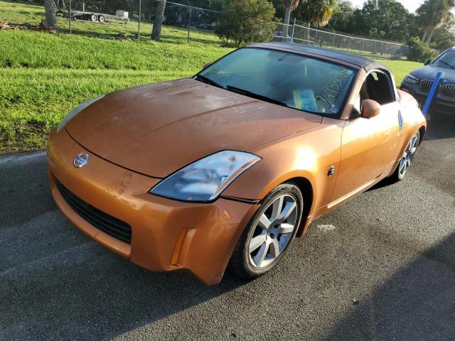 nissan 350z roads 2004 jn1az36a24t015134