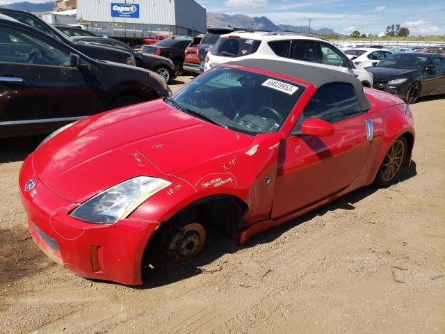 nissan 350z roads 2004 jn1az36a44t004748