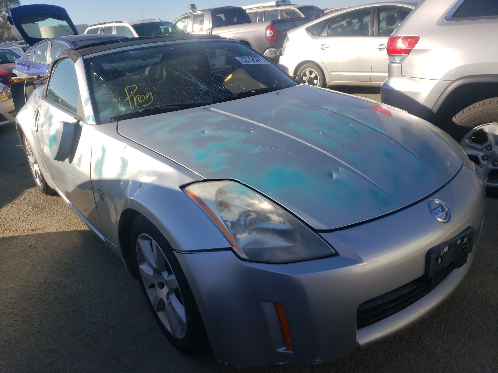 nissan 350z roads 2004 jn1az36a74t003867