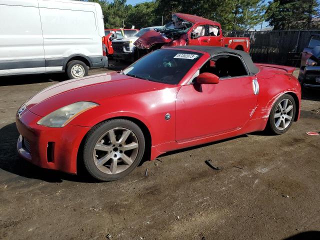 nissan 350z roads 2005 jn1az36a75m759145