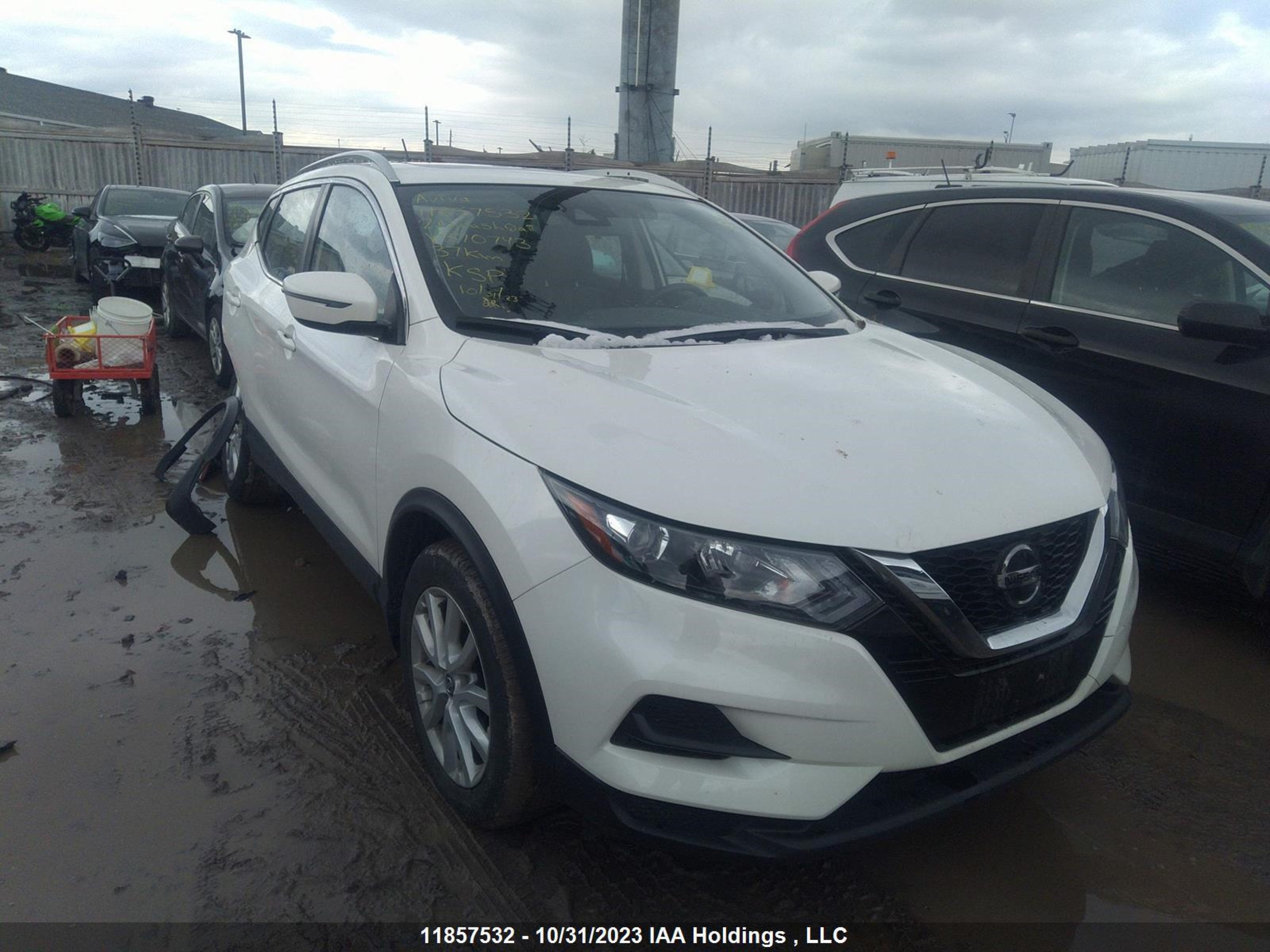 nissan qashqai 2020 jn1bj1cw8lw370743