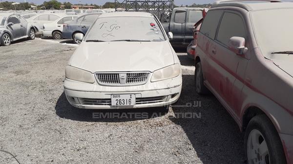 nissan sunny 2005 jn1bn61c45w500837