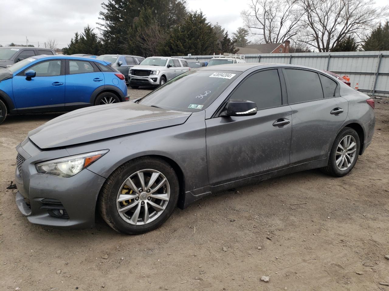 infiniti q50 2014 jn1bv7arxem696028