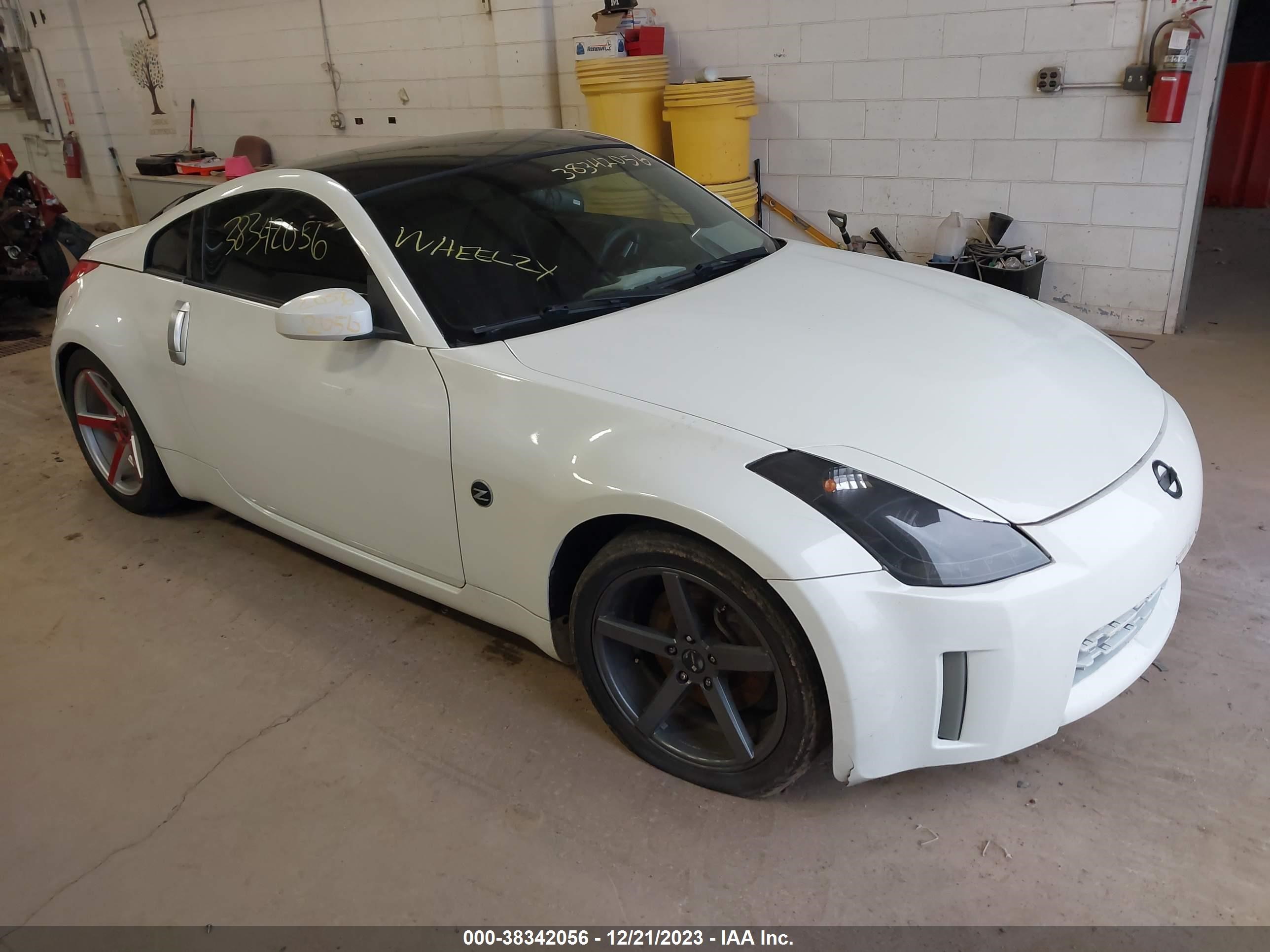 nissan 350z 2007 jn1bz34d87m506310