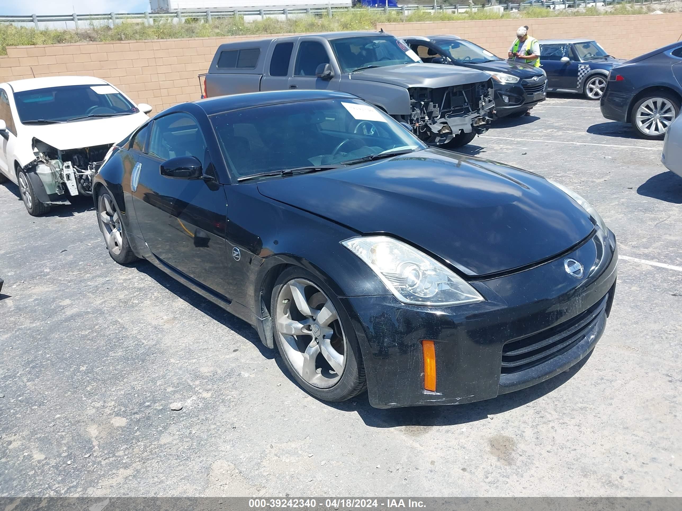 nissan 350z 2007 jn1bz34dx7m500265