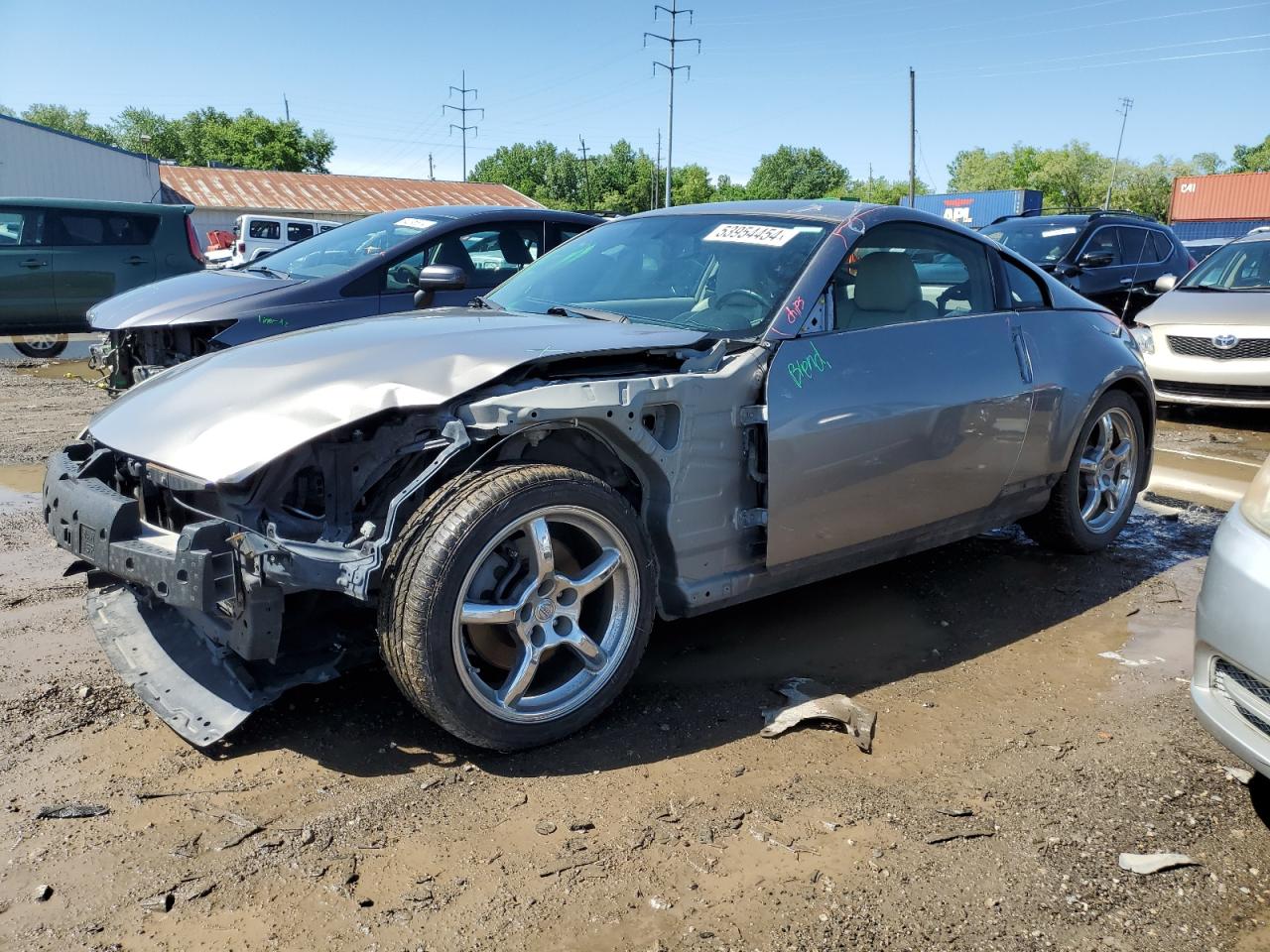 nissan 350z 2007 jn1bz34dx7m502064