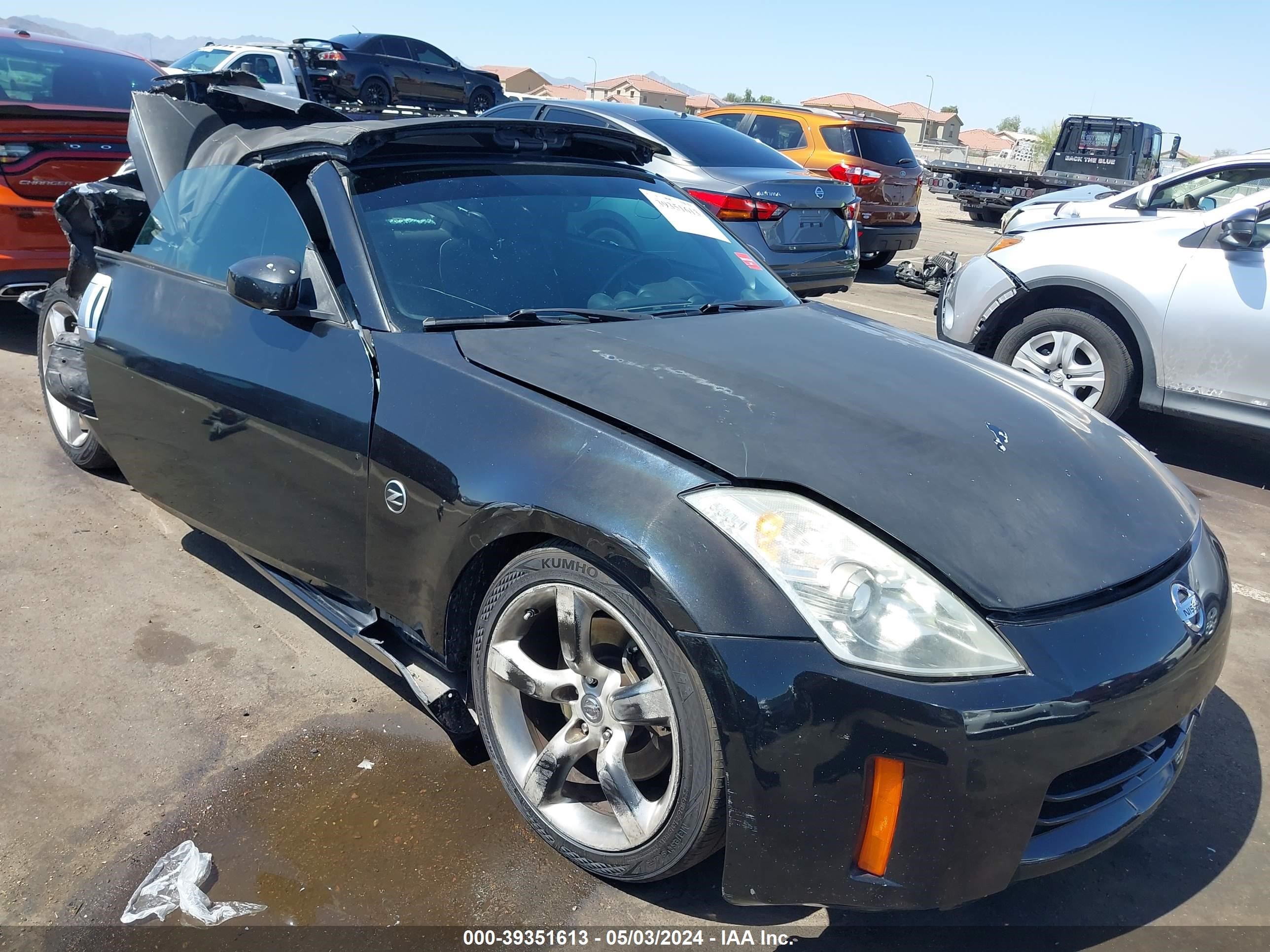 nissan 350z 2007 jn1bz36ax7m650475