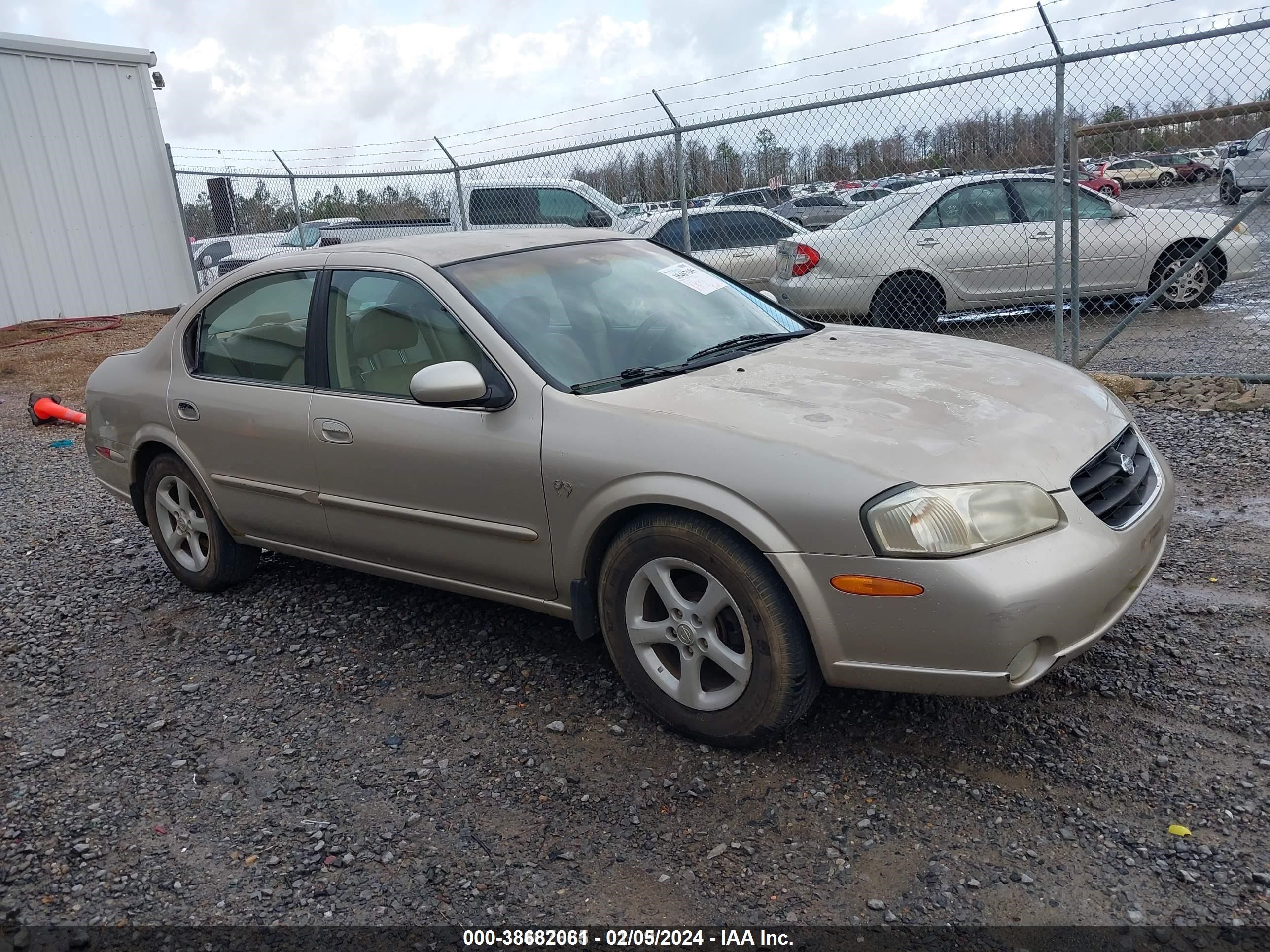 nissan maxima 2001 jn1ca31dx1t603313