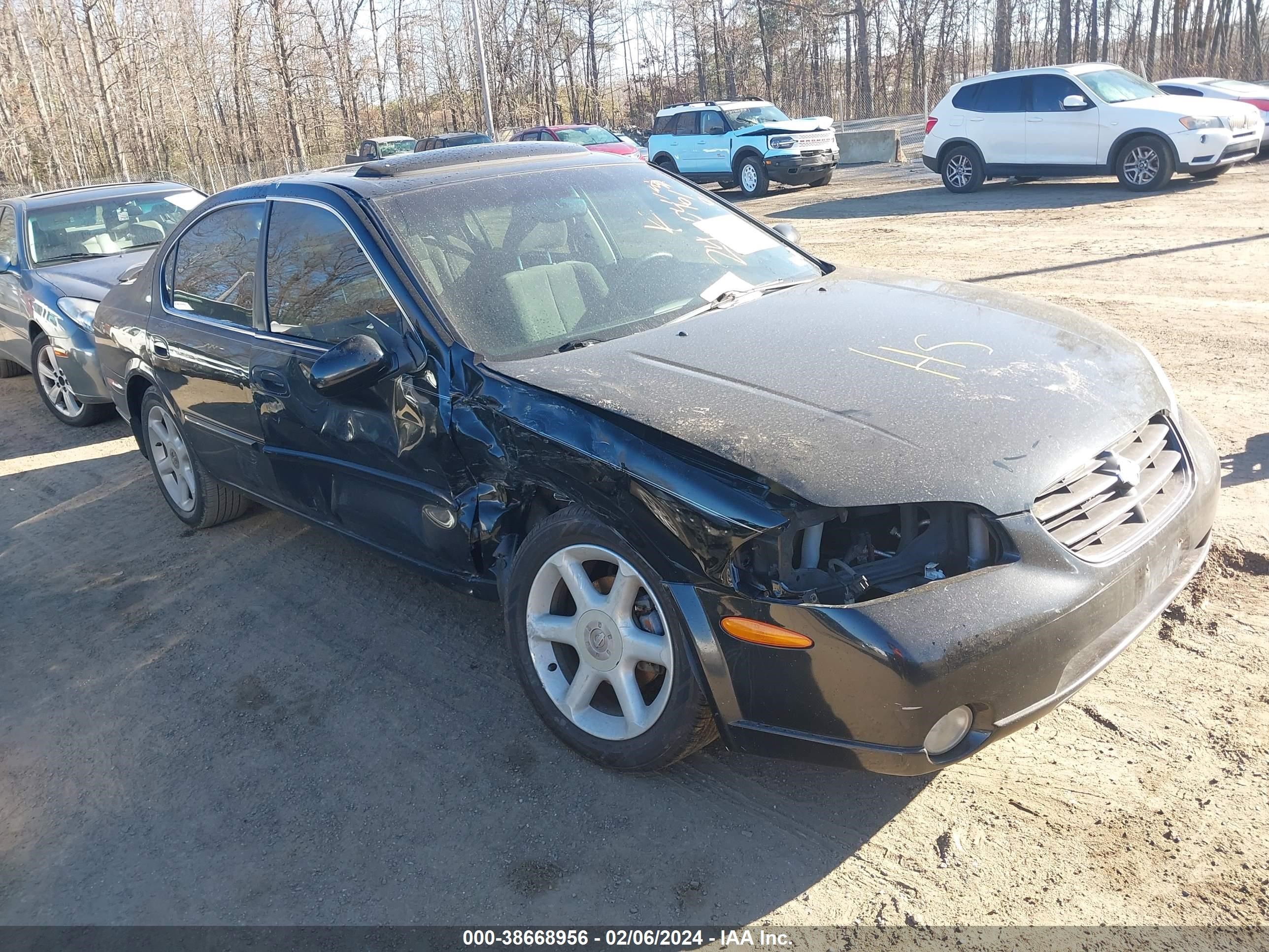 nissan maxima 2001 jn1ca31dx1t811644