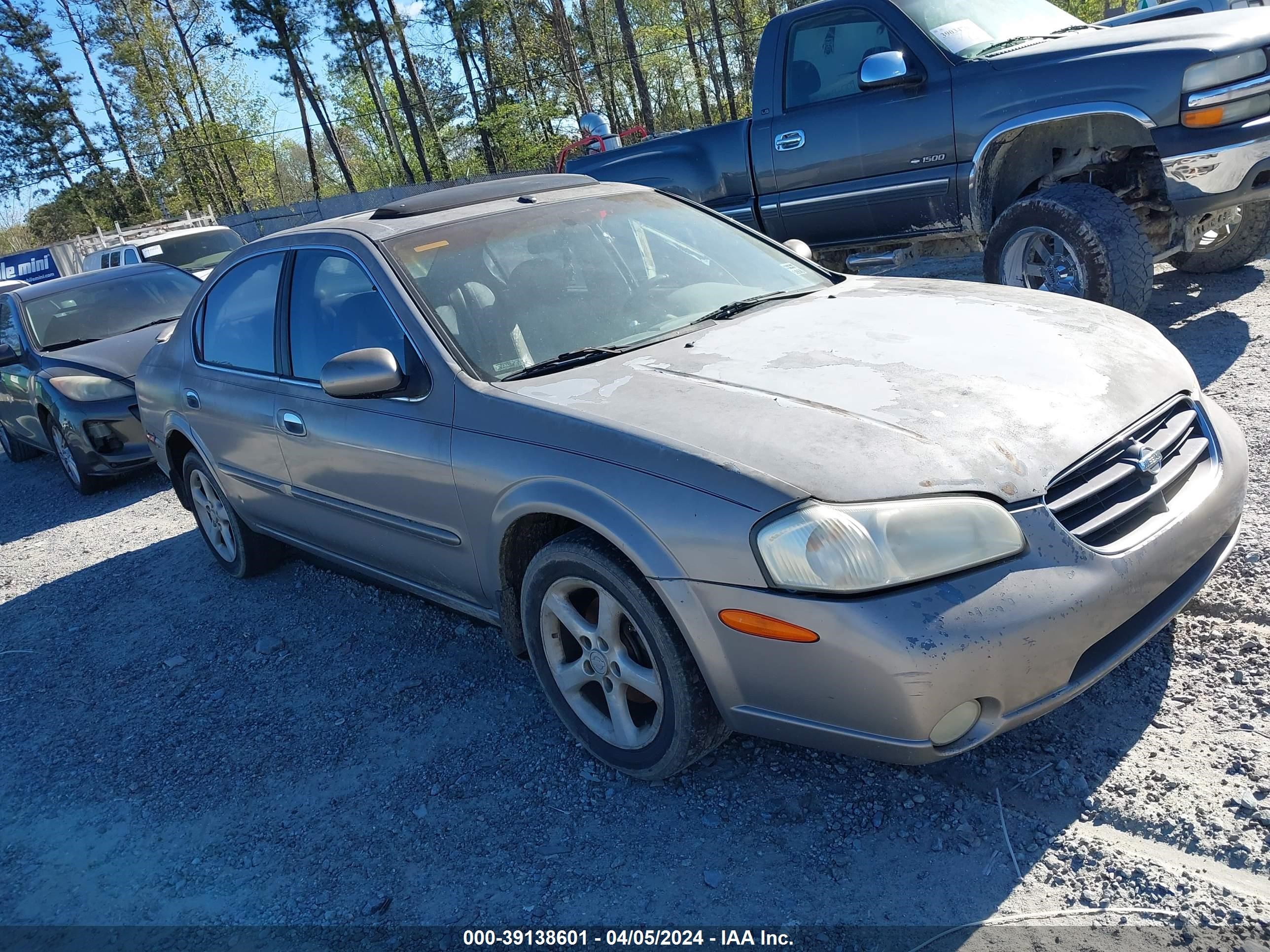 nissan maxima 2000 jn1ca31dxyt542183