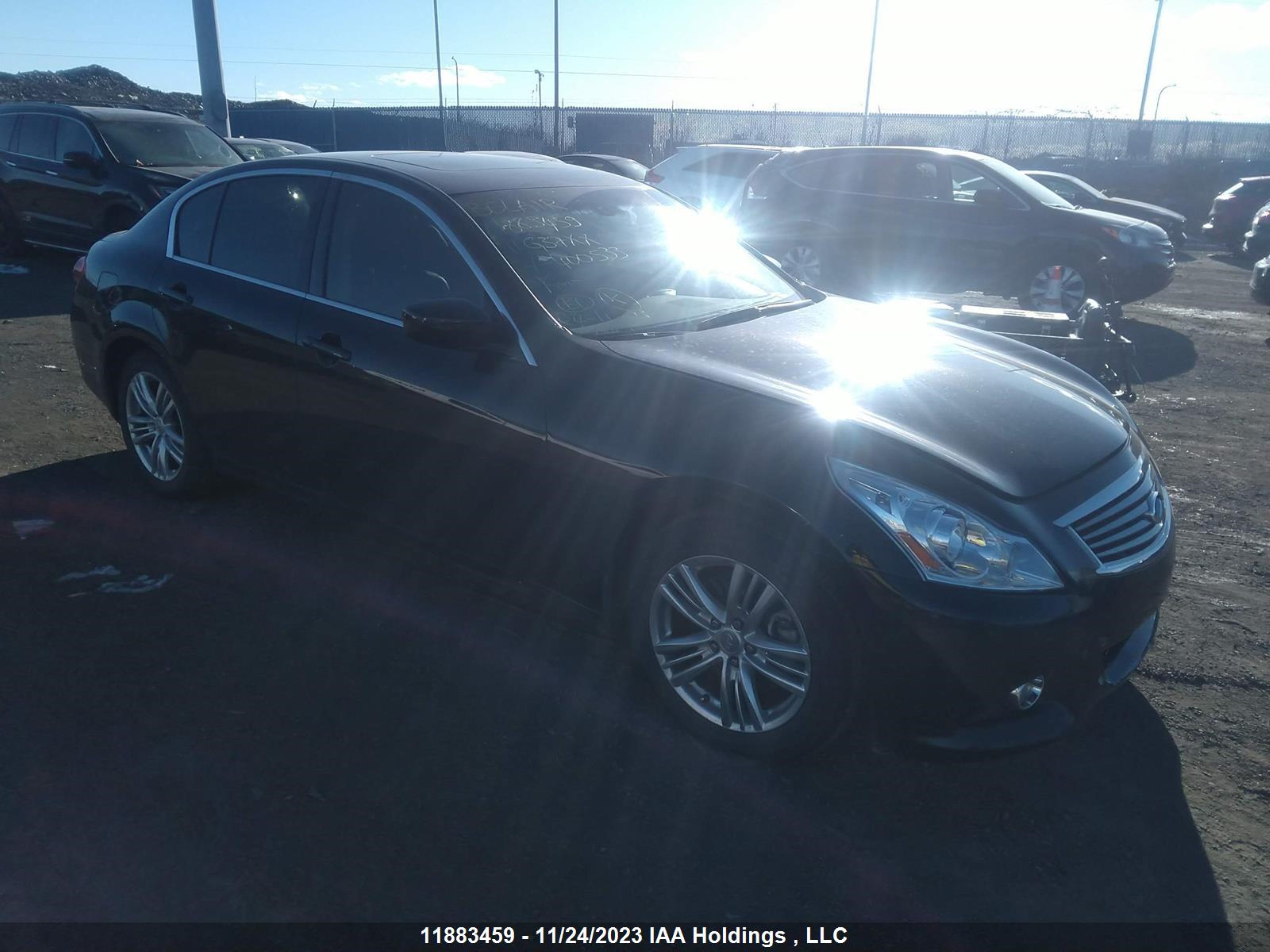 infiniti  2011 jn1cv6arxbm400533