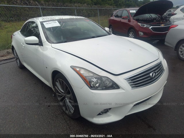 infiniti q60 convertible 2014 jn1cv6fe8em900989