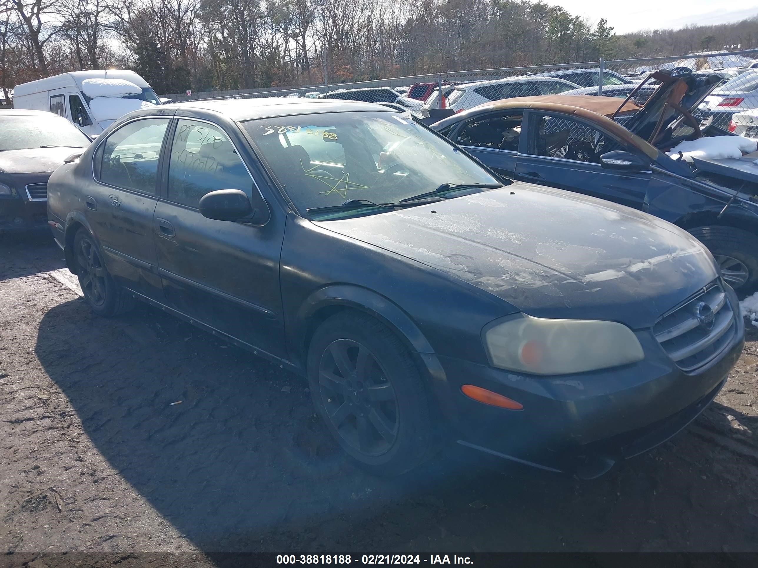 nissan maxima 2003 jn1da31a13t437230