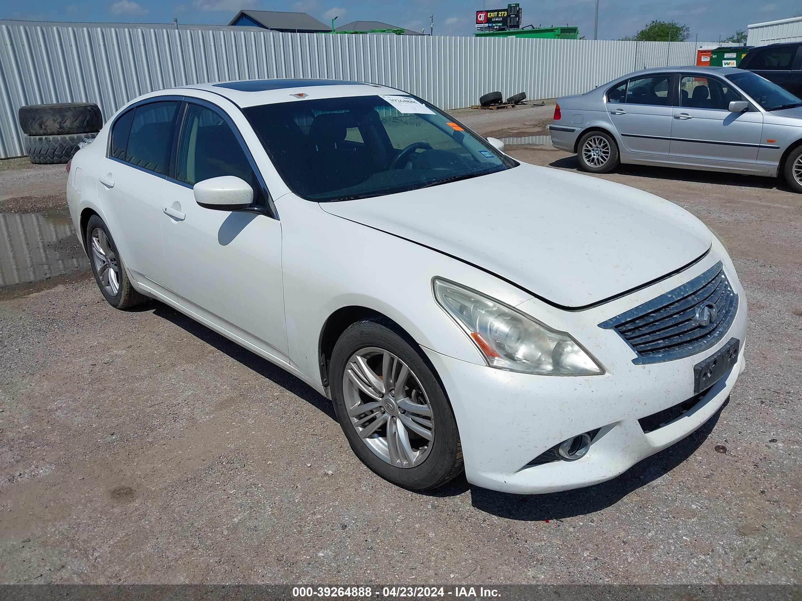 infiniti g 2012 jn1dv6ap3cm701410