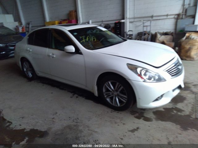 infiniti g25 sedan 2012 jn1dv6ap3cm812880