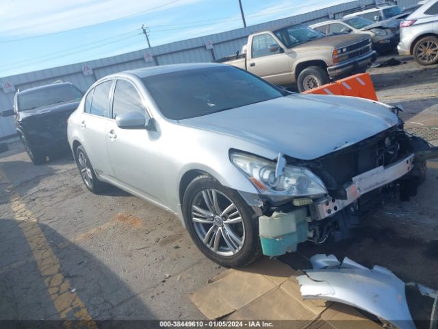 infiniti g25 2012 jn1dv6ap8cm812924