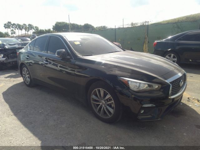 infiniti q50 pure 2021 jn1ev7ap1mm704267