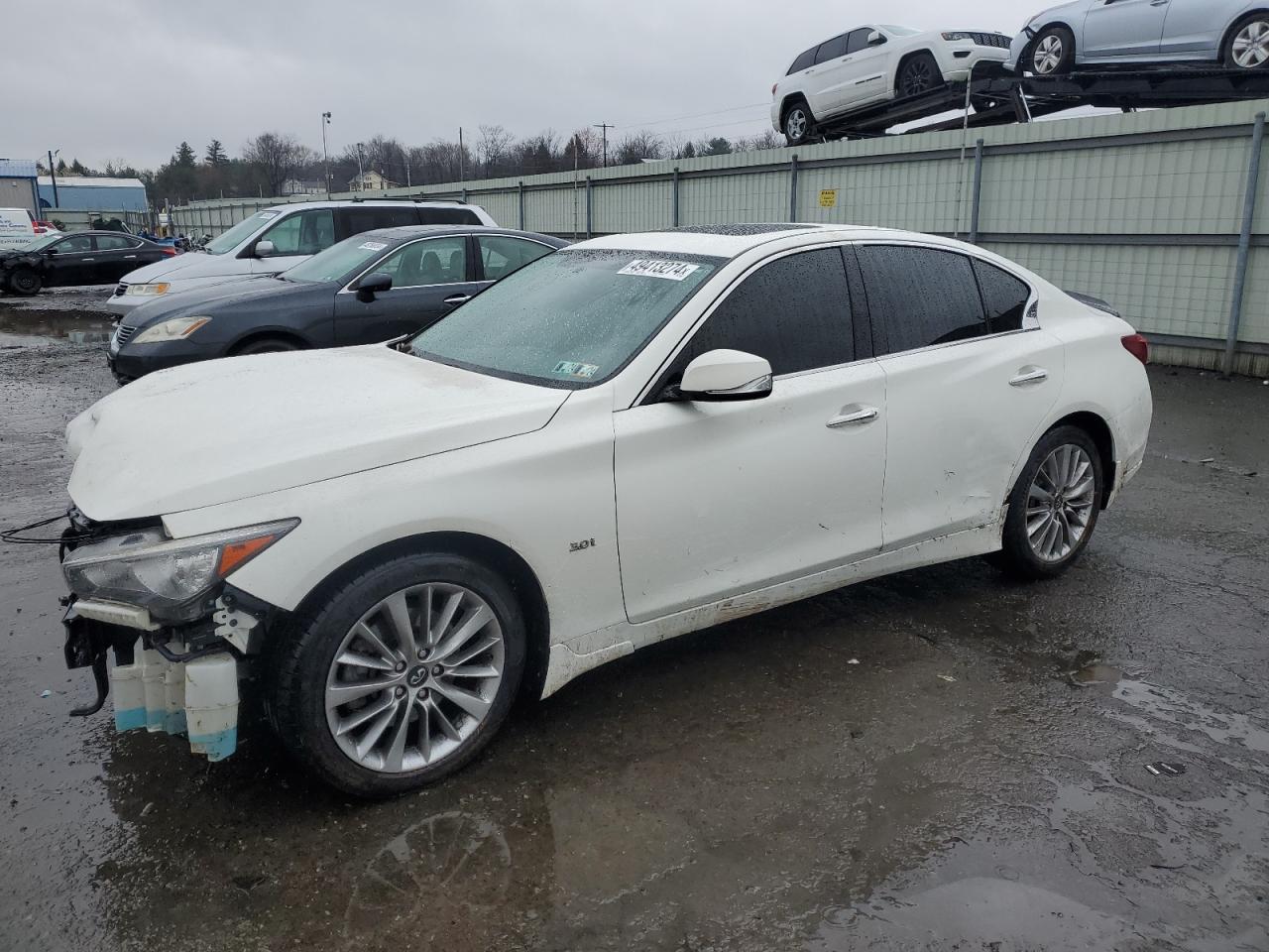 infiniti q50 2018 jn1ev7ar4jm443407