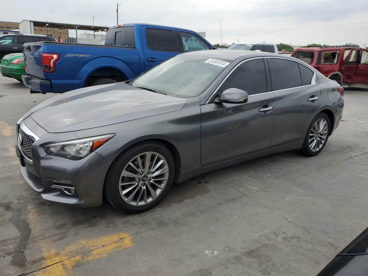 infiniti q50 2017 jn1ev7ar6hm836223