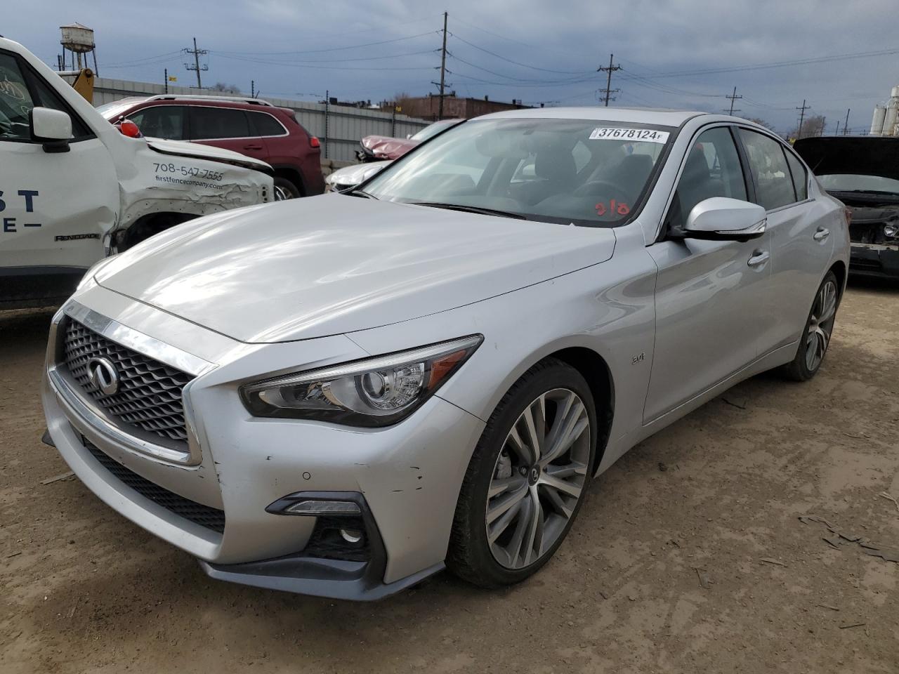 infiniti q50 2019 jn1ev7ar6km551240