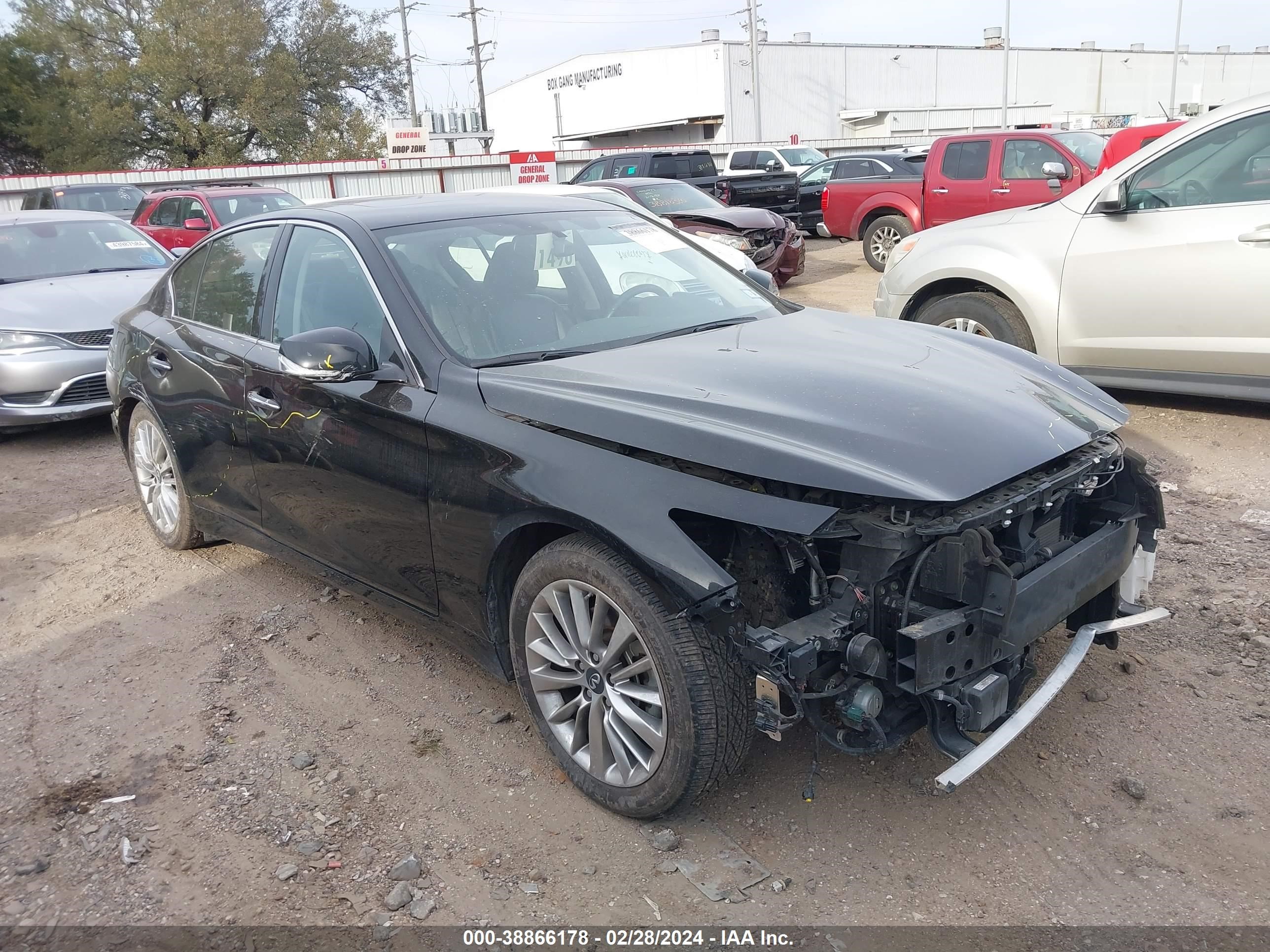 infiniti q50 2021 jn1ev7bp3mm707427